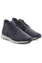 Hogan Hogan Suede Ankle Boots With Rubber Sole