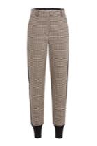 3.1 Phillip Lim 3.1 Phillip Lim Printed Wool Pants With Cuffed Ankles - Multicolor