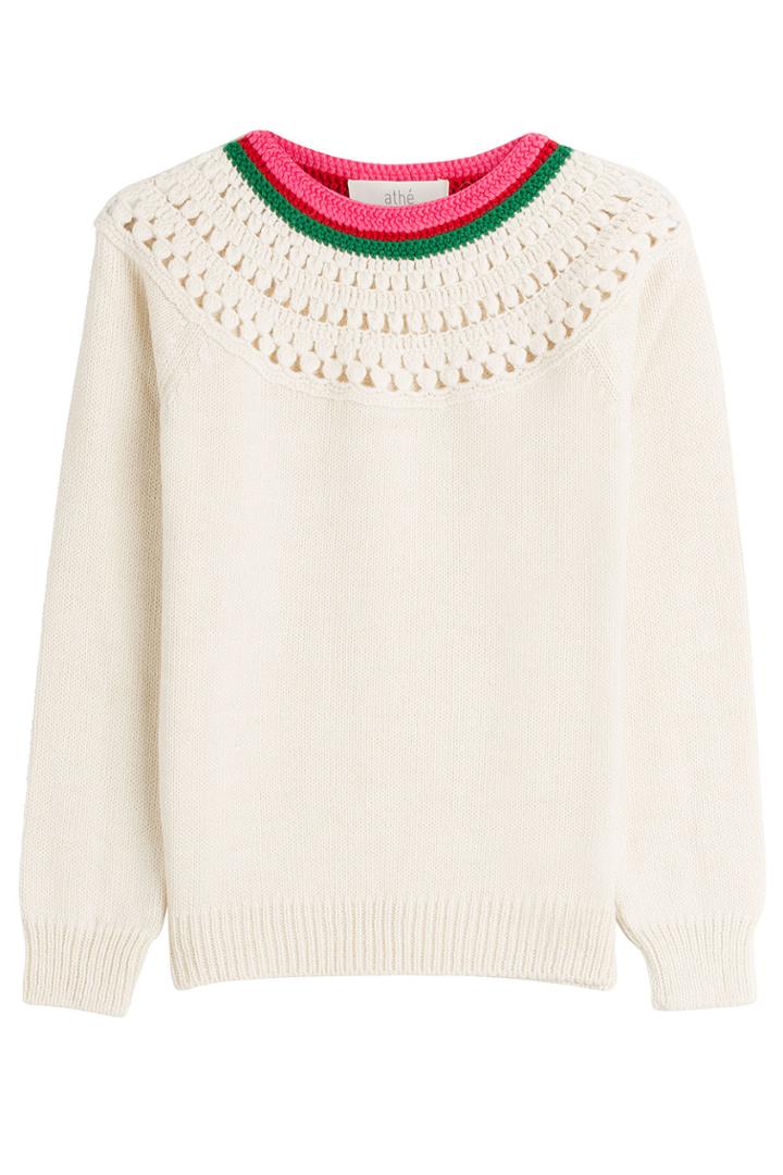 Vanessa Bruno Athé Vanessa Bruno Athé Pullover With Alpaca And Wool - White