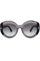 Tom Ford Tom Ford Two-tone Round Sunglasses