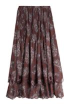 See By Chloé See By Chloé Printed Chiffon Midi Skirt - Multicolor
