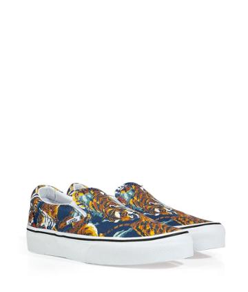 Kenzo Cotton Printed Slip-ons
