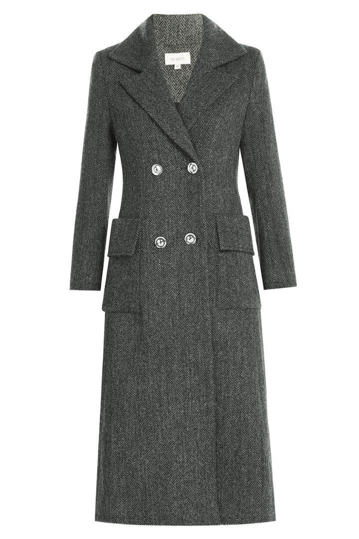 Isa Arfen Isa Arfen Wool Coat - Grey