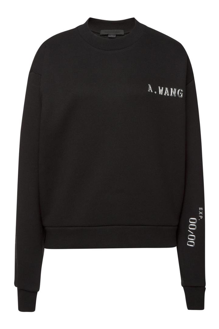 Alexander Wang Alexander Wang Cotton Sweatshirt With Embellishment