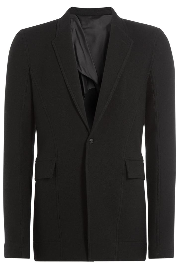 Rick Owens Men Rick Owens Men Virgin Wool Blazer