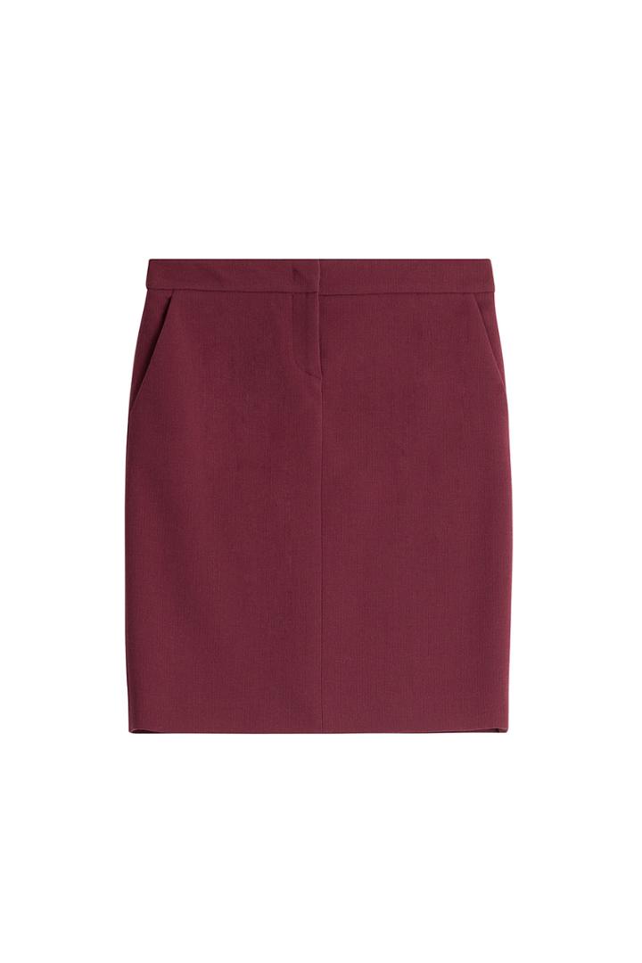Emilio Pucci Emilio Pucci Virgin Wool Skirt - Red