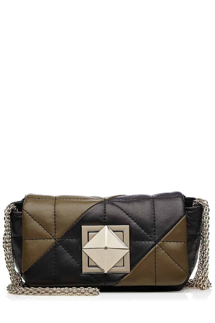 Sonia Rykiel Sonia Rykiel Quilted Leather Shoulder Bag - Green