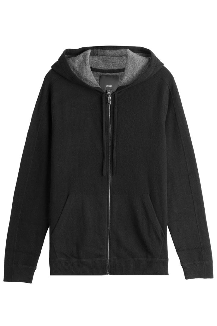 Vince Vince Cashmere Hoody - Black