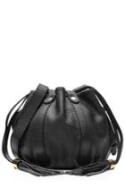 See By Chloé See By Chloé Leather Bucket Bag - Black