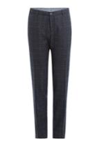 Etro Etro Wool Trousers With Prince Of Wales Check - Blue