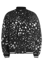 Just Cavalli Just Cavalli Printed Cotton Bomber Jacket