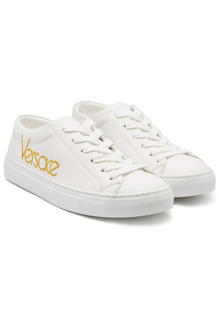 Versace Versace Leather Sneakers