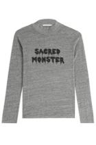 Adriano Goldschmied By Alexa Chung Adriano Goldschmied By Alexa Chung Sacred Monster Jersey Turtleneck Top