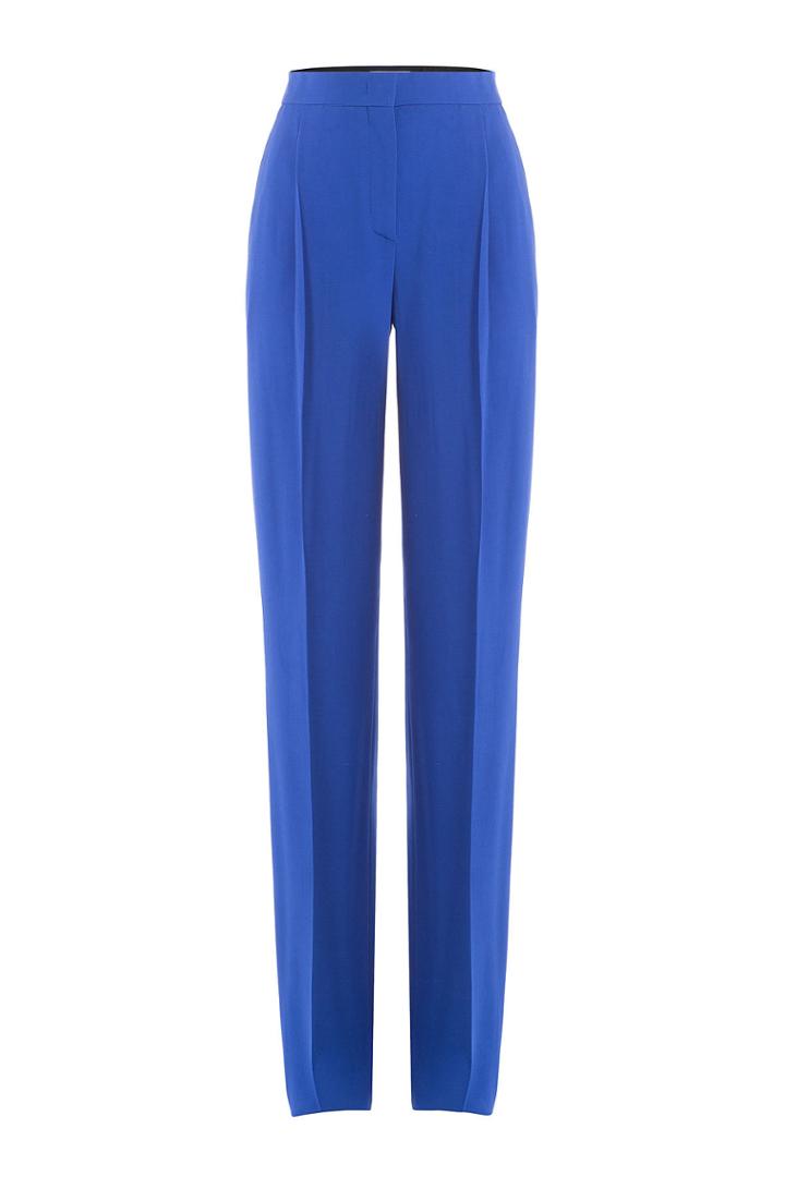 Emilio Pucci Emilio Pucci Straight Leg Wool Pants - Pink
