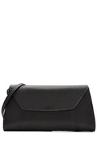 Valextra Spa Valextra Spa La Scala Leather Clutch - Black