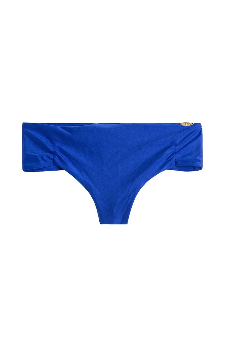 Luli Fama Luli Fama Cosita Buena Bikini Bottoms With Lace-up Detail - Blue