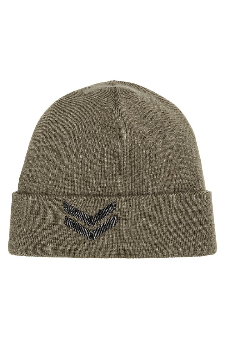 Brunello Cucinelli Brunello Cucinelli Cashmere Hat With Bead Embellishment
