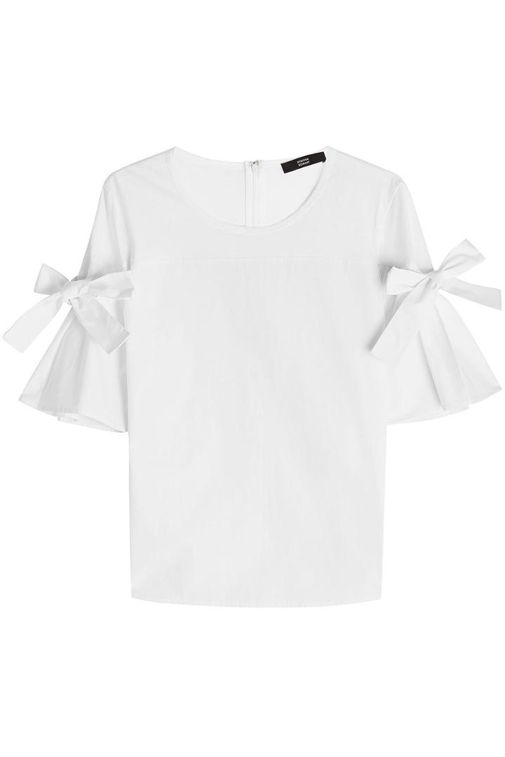 Steffen Schraut Steffen Schraut Cotton Top With Bows