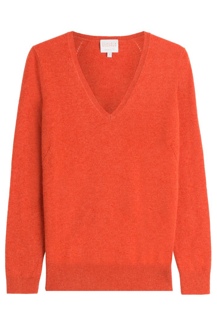 Claudia Schiffer Claudia Schiffer Cashmere Pullover - Orange