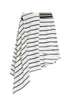 Preen By Thornton Bregazzi Preen By Thornton Bregazzi Asymmetric Striped Skirt - Stripes