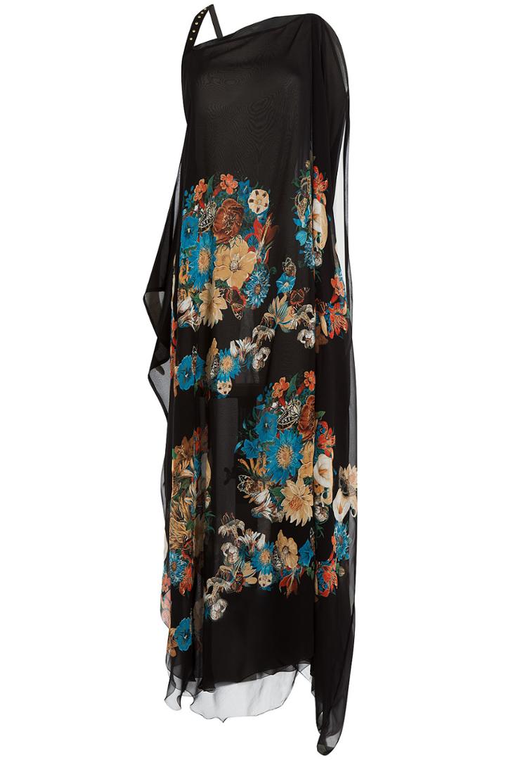 Roberto Cavalli Roberto Cavalli Printed Silk Maxi Dress - None