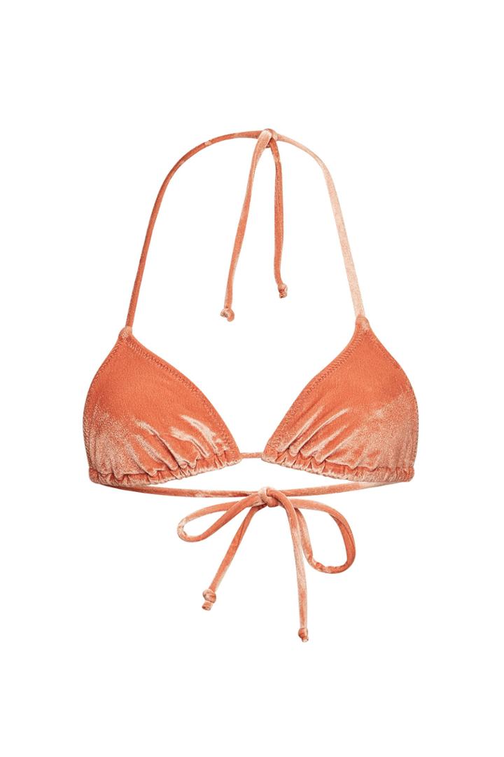 Solid & Striped Solid & Striped The Iris Velvet Bikini Top
