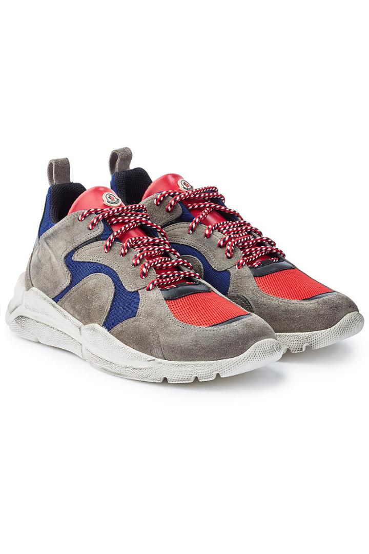 Moncler Moncler Jakub Suede Sneakers