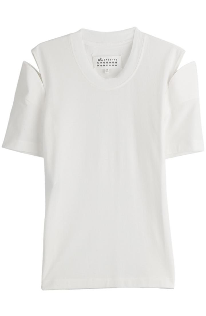 Maison Martin Margiela Slit Sleeve Cotton T-shirt