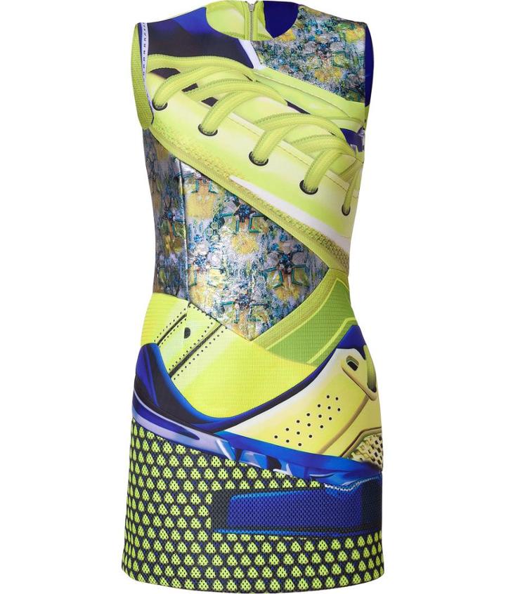Mary Katrantzou Sneaker Print Dress