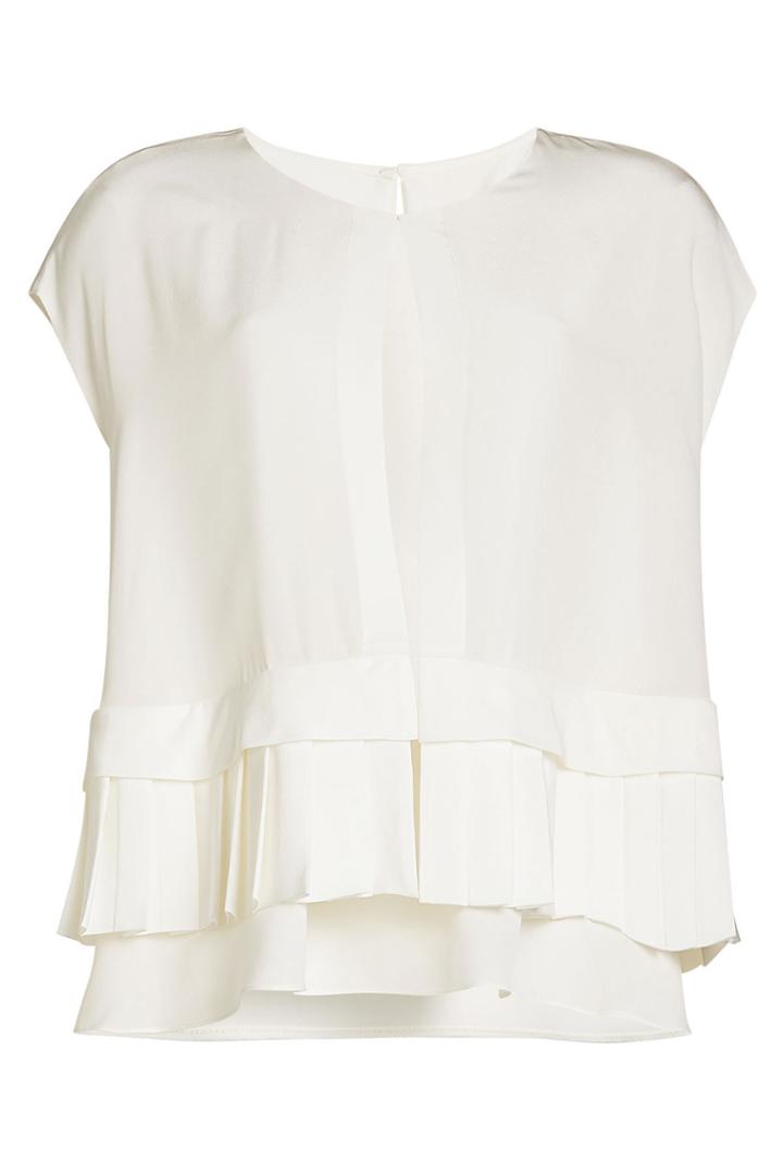 Nobi Talai Nobi Talai Layered Silk Top