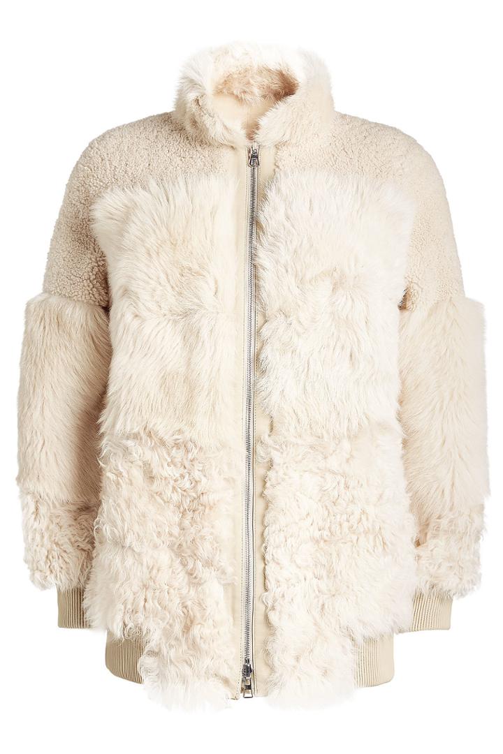 Theory Theory Reversible Lambskin And Shearling Jacket