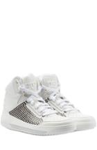 Dsquared2 Embellished Leather Sneakers