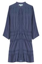 Melissa Odabash Melissa Odabash Embroidered Tunic Dress - Blue
