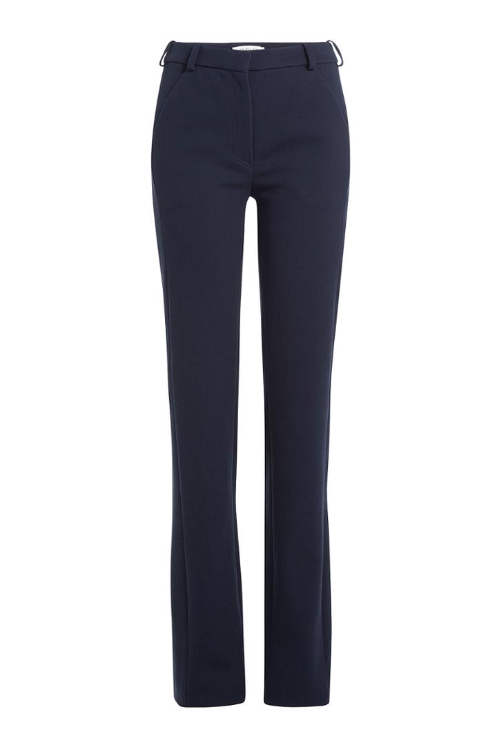 Mugler Mugler Cotton Twill Pants - Blue