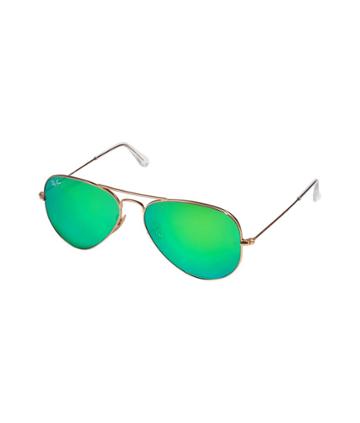 Ray-ban Aviator Metal Mirrored Sunglasses
