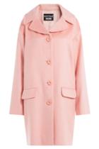 Boutique Moschino Boutique Moschino Wool-mohair Cocoon Coat - Rose
