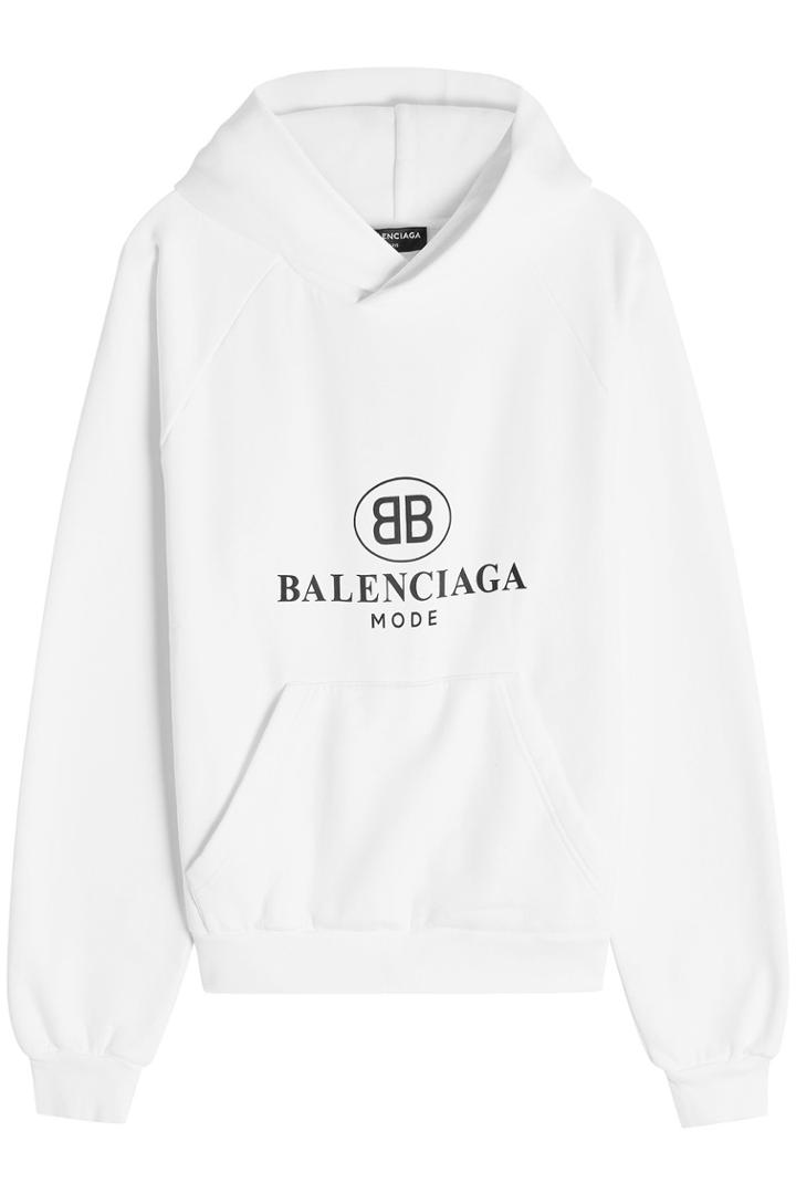Balenciaga Balenciaga Logo Cotton Hoody