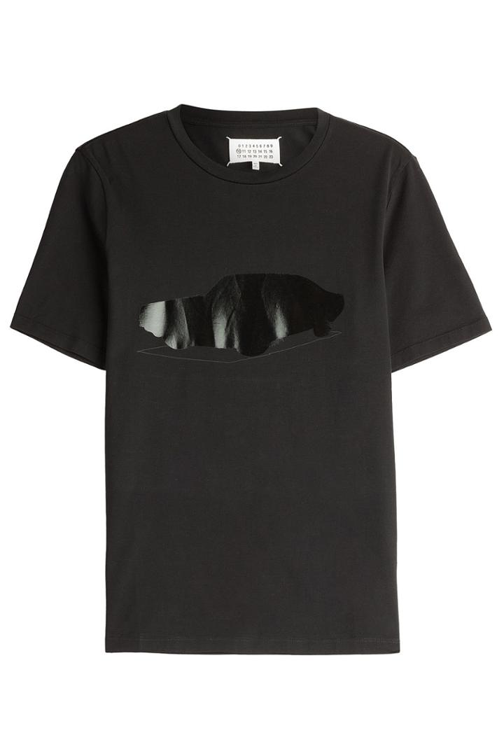 Maison Margiela Maison Margiela Cotton T-shirt With Application
