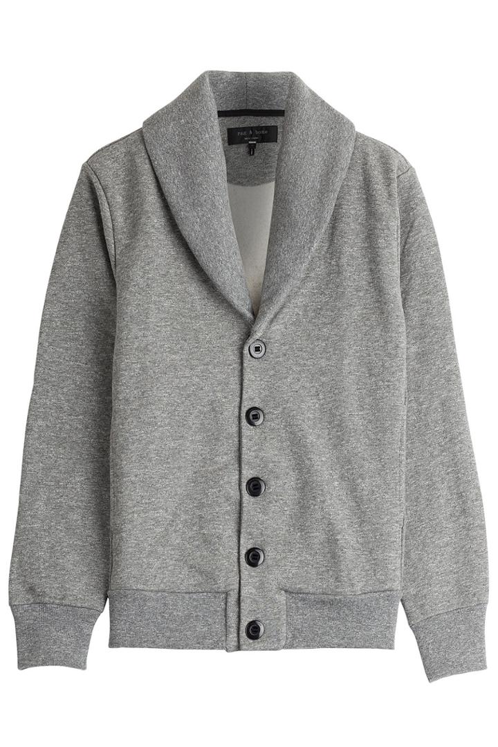 Rag & Bone Rag & Bone Jersey Cardigan With Cotton
