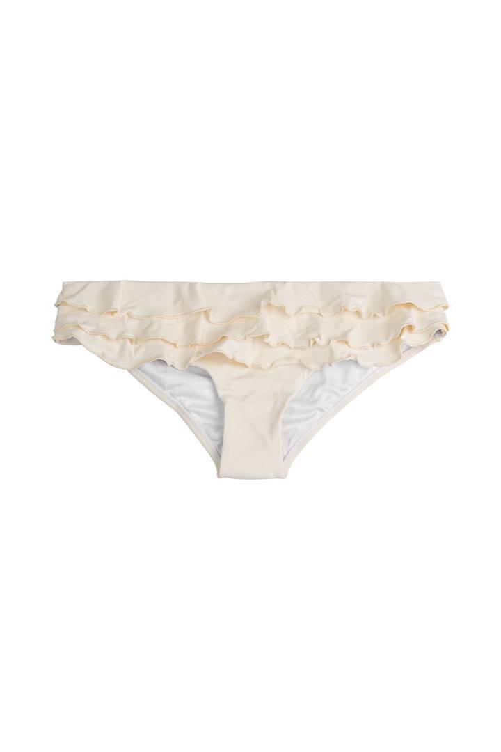 Ondademar Ondademar Scoop Ruffle Bikini Bottoms
