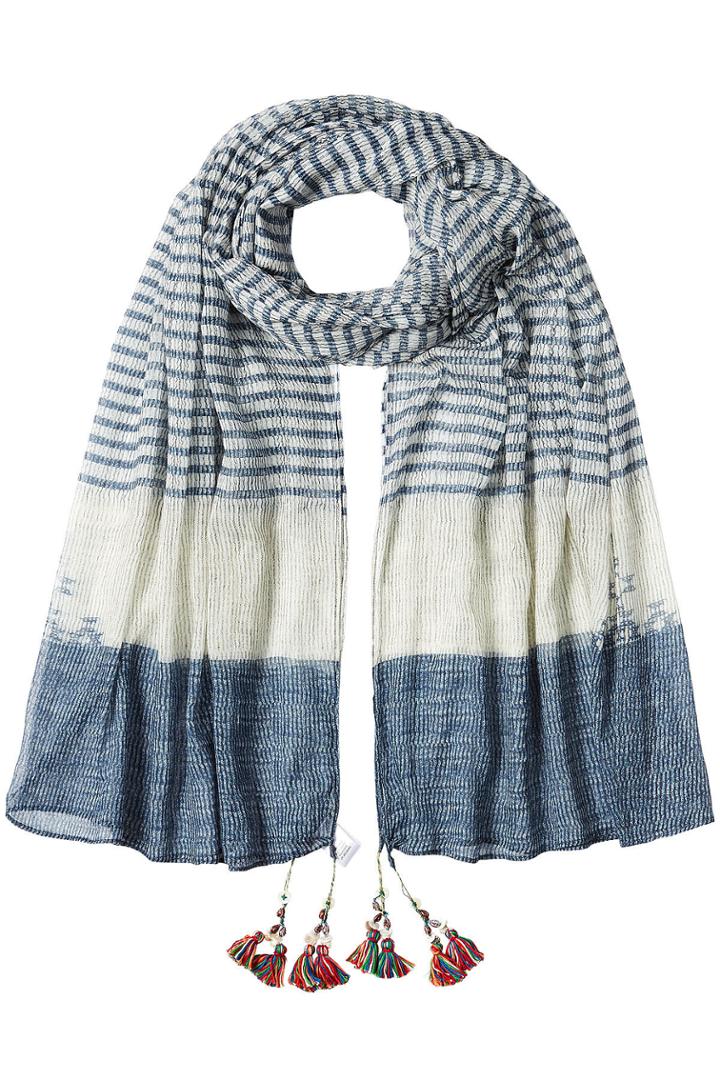 Mes Demoiselles Mes Demoiselles Printed Cotton Scarf