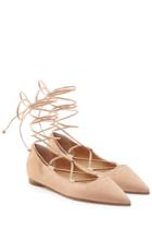 Michael Kors Collection Michael Kors Collection Suede Ballerinas - Rose