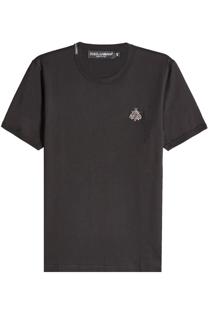 Dolce & Gabbana Dolce & Gabbana Cotton T-shirt With Embellishment