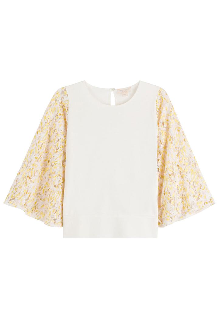 Giambattista Valli Giambattista Valli Top With Macrame Sleeves