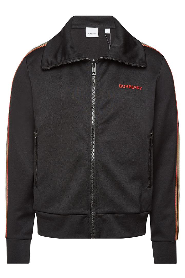 Burberry Burberry Silas Embroidered Jacket With Cotton