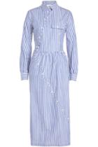 Stella Jean Stella Jean Striped Cotton Shirt Dress