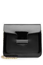 Vanessa Seward Vanessa Seward Patent Leather Shoulder Bag - Black