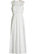 Burberry Burberry Embroidered Dress With Lace