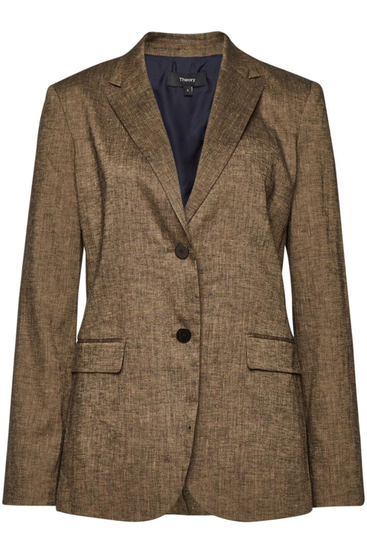 Theory Theory Blazer With Linen