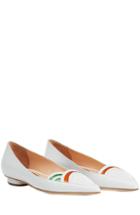 Rupert Sanderson Mondo Pointed Leather Loafers
